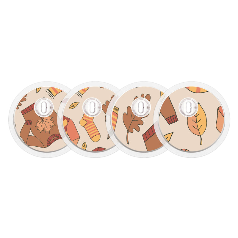 Peelz Sweaters & Leaves Designed for the FreeStyle Libre 3 Plus & Lingo  Sensor Peelz/Stickers