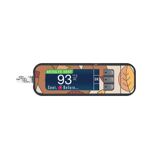 Peelz Sweaters & Leaves for Bayer Contour Next Glucometer Peelz/Stickers