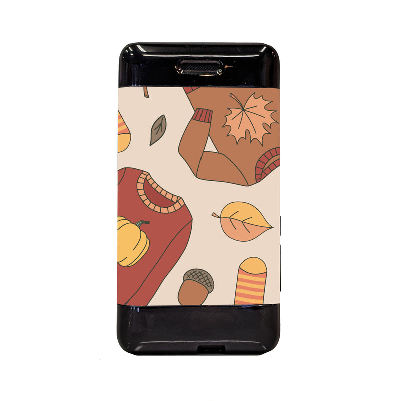 Peelz Sweaters & Leaves Sticker for Omnipod DASH® PDM – Pump Peelz Peelz/Stickers
