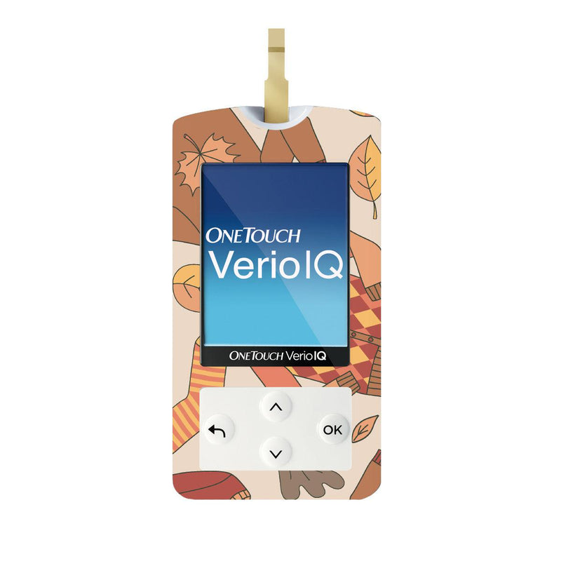 Peelz Sweaters & Leaves for OneTouch Verio IQ Glucometer Peelz/Stickers