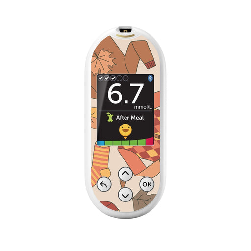 Peelz Sweaters & Leaves for OneTouch Verio Reflect Glucometer Peelz/Stickers