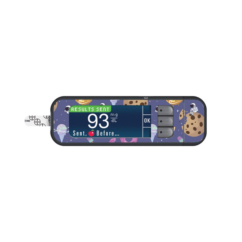 Peelz Sweet Space Sticker for Bayer Contour Next Glucometer Peelz/Stickers