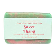 Fern Valley Soap Natural Goat Milk Soap | Exfoliating Kaolin Clay Scrub |  Sweet Thang Goat Milk Soap