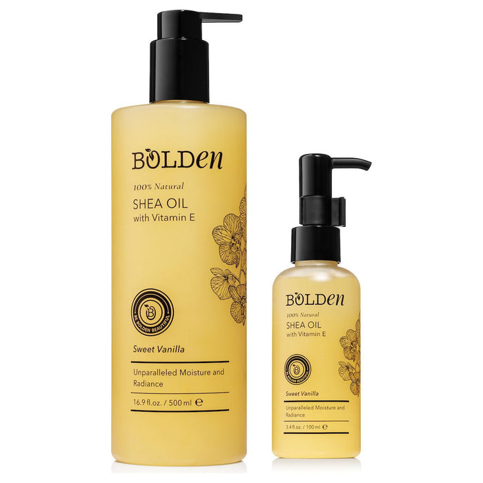 Boldenusa.Com Sweet Vanilla Shea Butter Oil, 16.9 Fl Oz