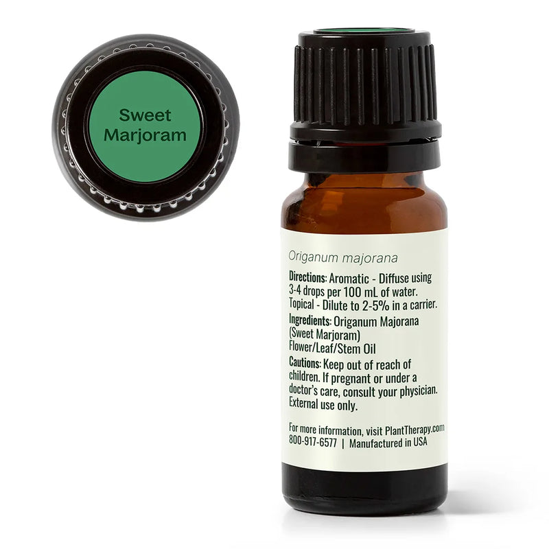 Plant Therapy Sweet Marjoram Essential Oil Essential Oil