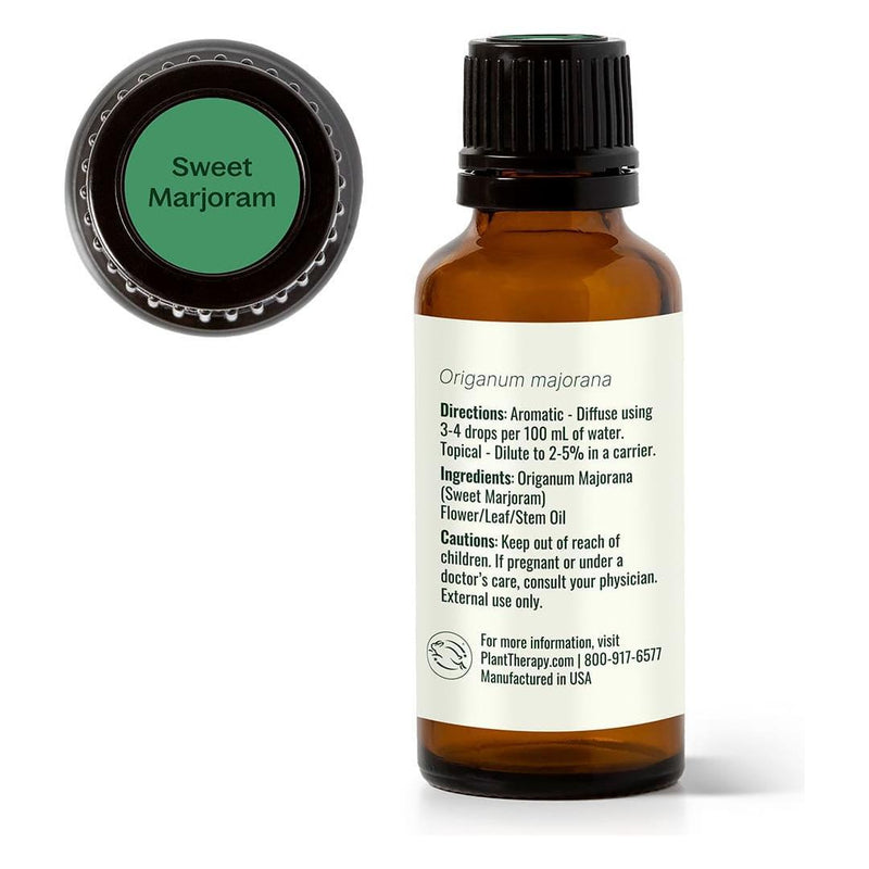 Plant Therapy Sweet Marjoram Essential Oil Essential Oil