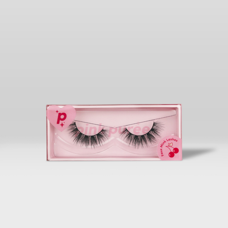 Pink Purée Sweetheart Faux Mink Lashes