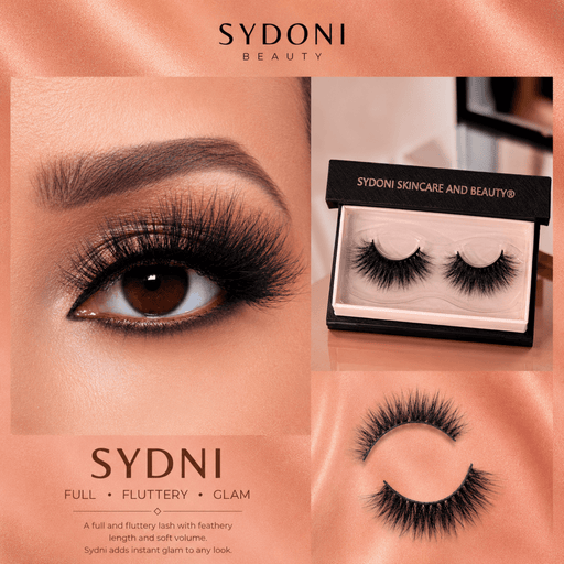 Sydoni Skincare and Beauty SYDONI "SYDNI" LUXURY MINK LASHES - Full, Fluttery, Glam Mink Lashes