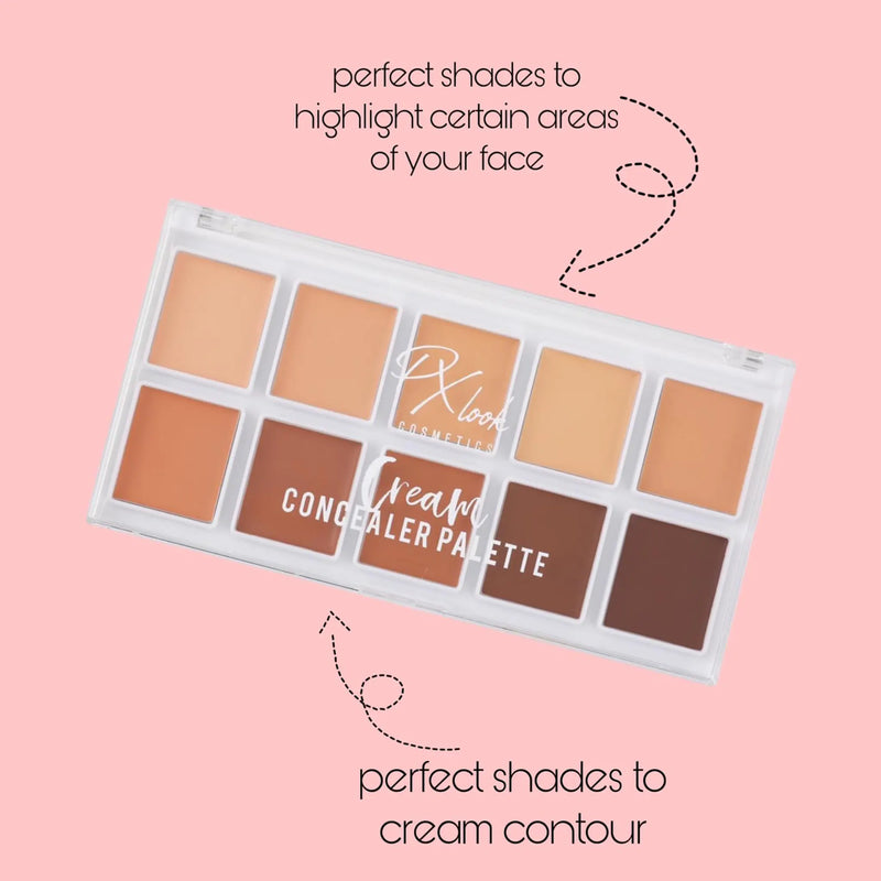 Prolux Cosmetics Best Cream Concealer Palette by PxLook