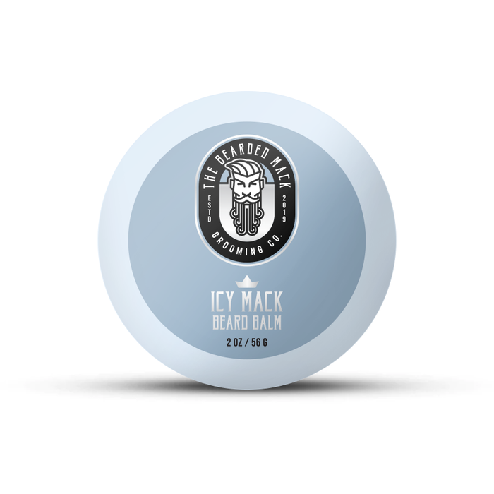 The Bearded Mack Grooming Co Icy Mack Beard Balm -  Eucalyptus, Peppermint + Tea Tree