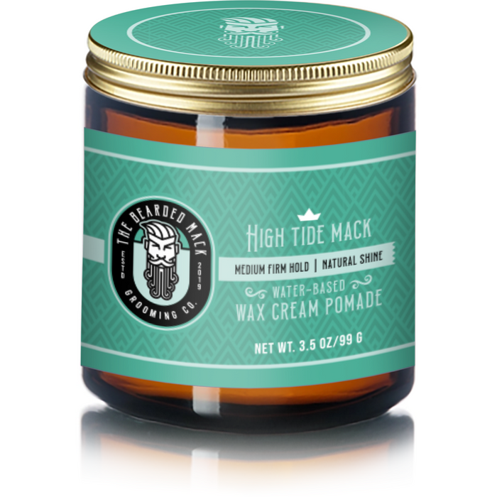 The Bearded Mack Grooming Co Wax Cream Pomade