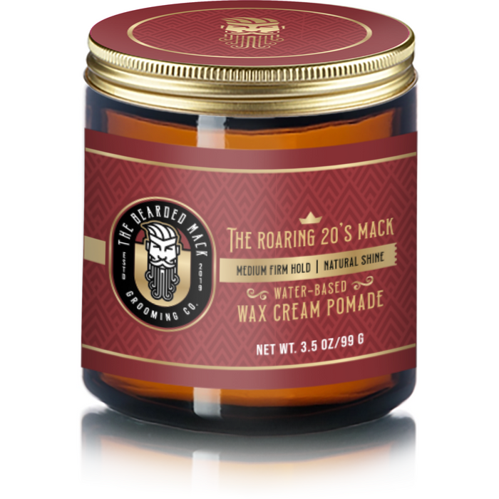 The Bearded Mack Grooming Co Wax Cream Pomade