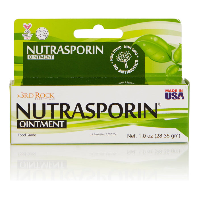 3Rd Rock Essentials Nutrasporin® - All Natural First Aid Ointment 100Ppm Silver Gel