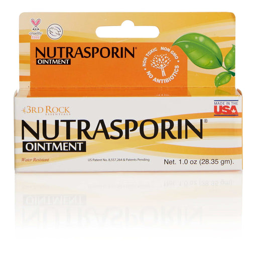 3rd Rock Essentials Nutrasporin® - All Natural First Aid Ointment 100ppm Silver Gel (Water Resistant) All Natural Nutrasporin Ointment