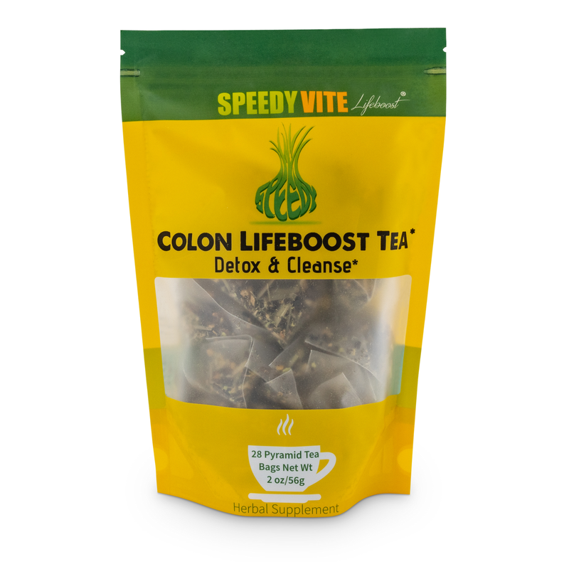 SpeedyVite® Colon Detox Tea | Gentle Digestive Support & Regularity* USDA Organic | SpeedyVite - FREE SHIPPING Tea