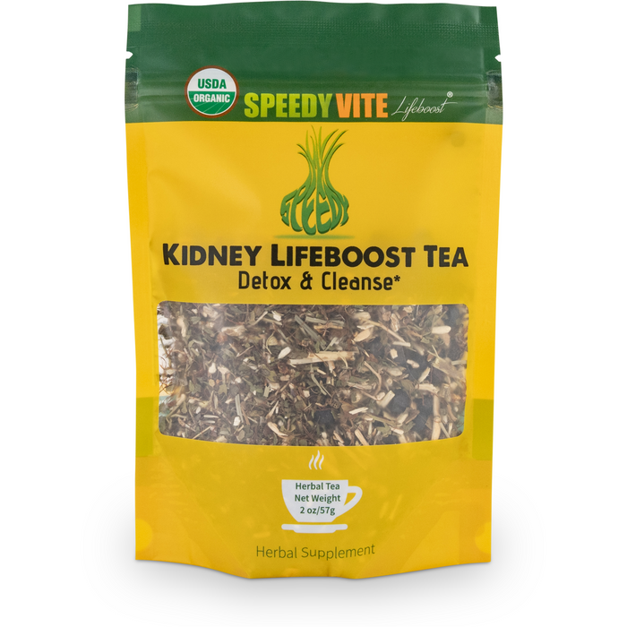 Speedyvite® Kidney Lifeboost® Tea Usda Organic (2Oz/4Oz/8Oz/28Teabags Usda) Cleanse, Detox, Supports Urinary Tract* Made In Usa Free Shipping