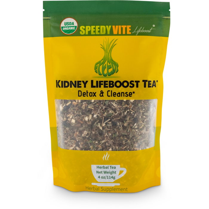 Speedyvite® Kidney Lifeboost® Tea Usda Organic (2Oz/4Oz/8Oz/28Teabags Usda) Cleanse, Detox, Supports Urinary Tract* Made In Usa Free Shipping