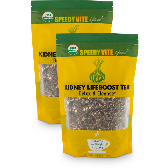 Speedyvite® Kidney Lifeboost® Tea Usda Organic (2Oz/4Oz/8Oz/28Teabags Usda) Cleanse, Detox, Supports Urinary Tract* Made In Usa Free Shipping