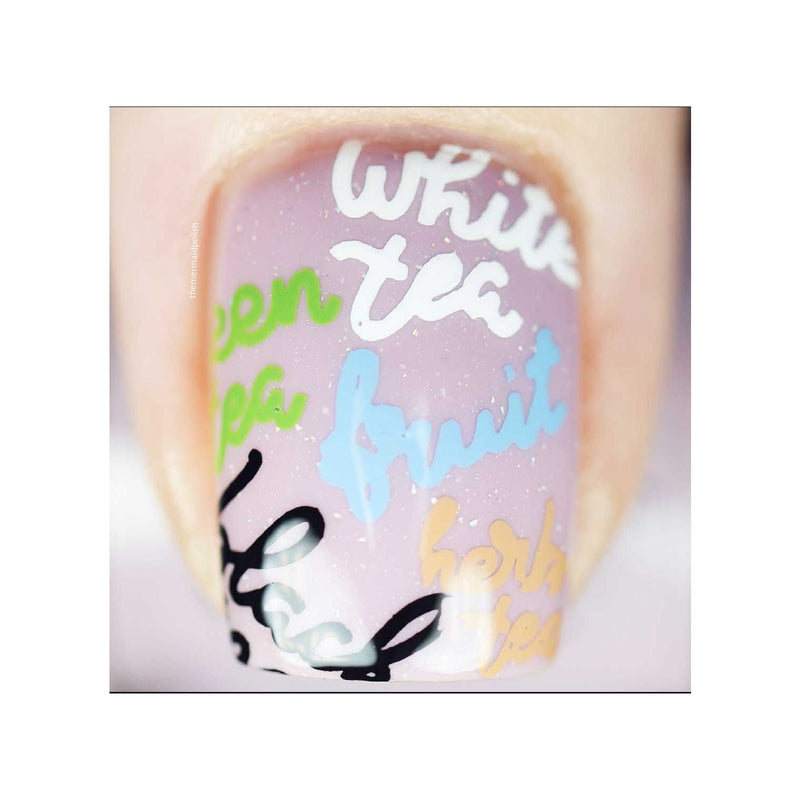 UberChic Beauty Tea Time Stamping Plate