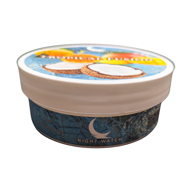 Night Watch Soap Company Tropical Fusion (Mentholated) Shave Soap