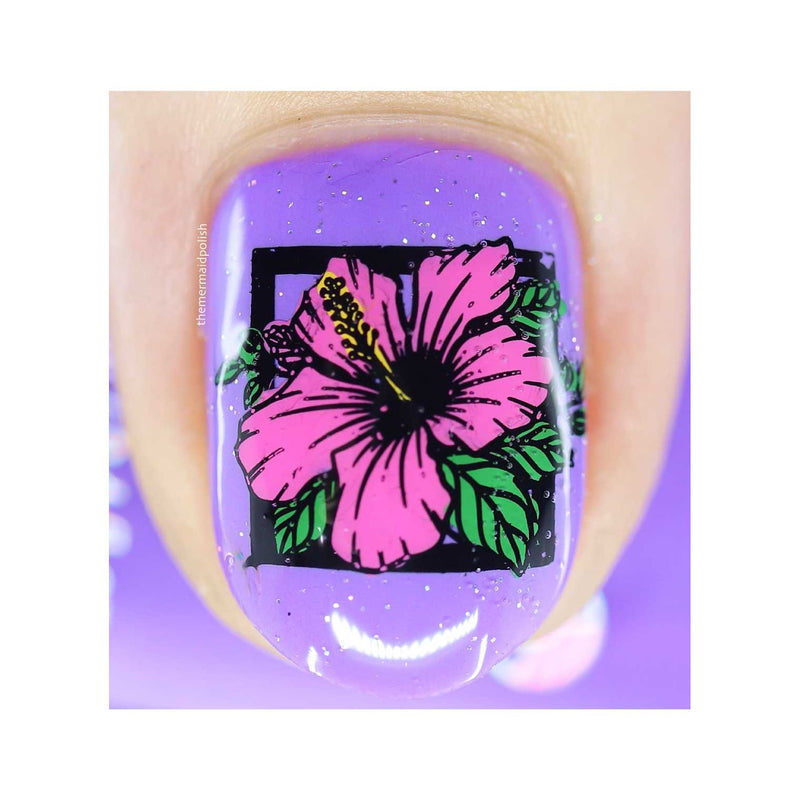 UberChic Beauty Tropic Like It's Hot Stamping Plate