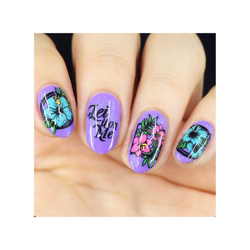 UberChic Beauty Tropic Like It's Hot Stamping Plate