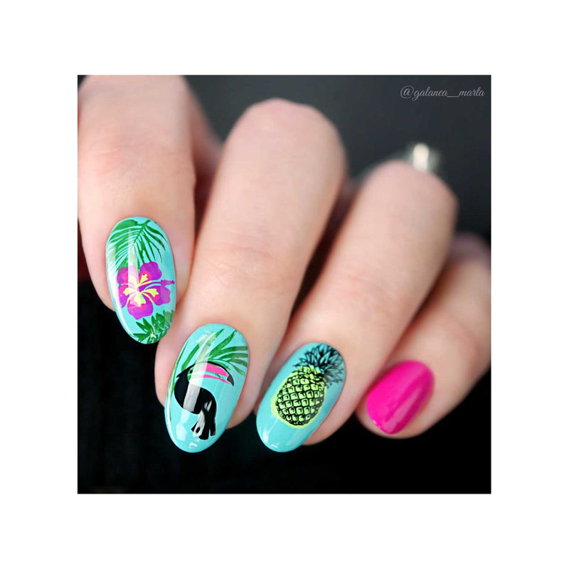 UberChic Beauty Tropic Like It's Hot Stamping Plate