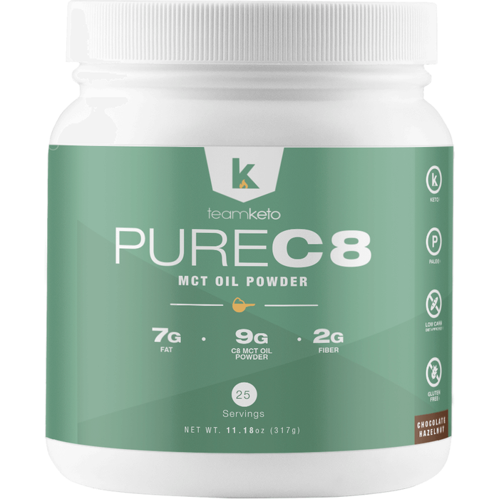 TeamKeto - C8 MCT Oil Powder 12.70oz.