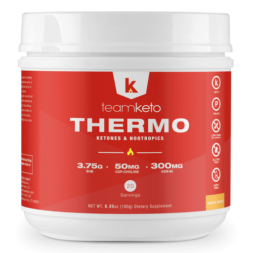 TeamKeto - THERMO Ketones & Nootropic - 5.35oz.