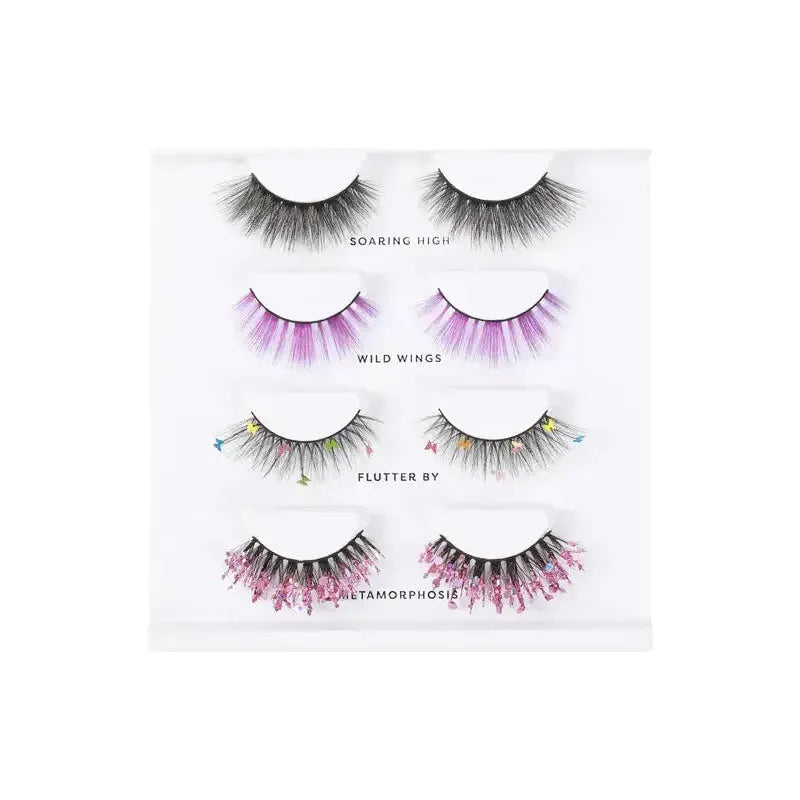 Profusion Cosmetics Empowered Butterfly | Flutter Lashes 4 pair Lash Set Lashes
