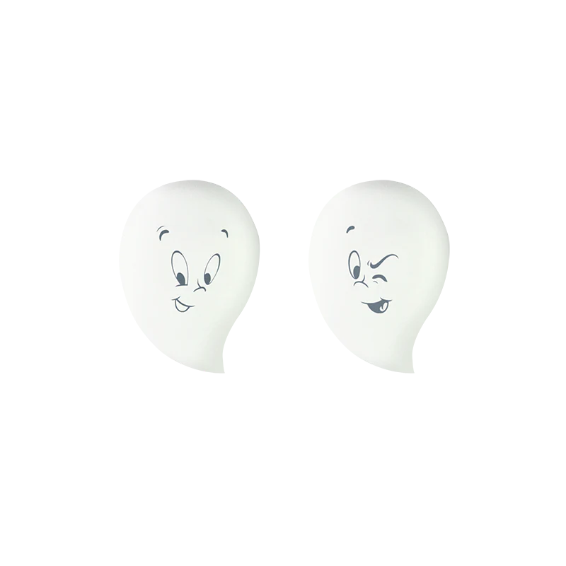 Profusion Cosmetics Casper The Friendly Ghost | Blissed out Blend Glow In The Dark 2 PC Blending Sponge Set accessories