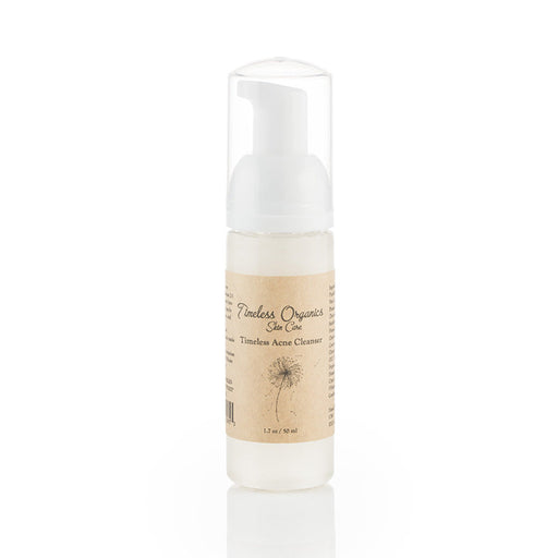 Timeless Organics Skin Care Foaming Acne Cleanser Cleanser