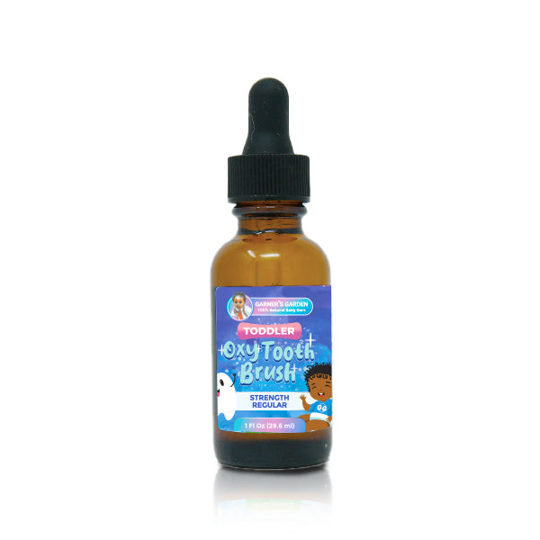 Garner's Garden Toddler Oxy Tooth Brush | H2O2 | Fluoride Free Oral Care