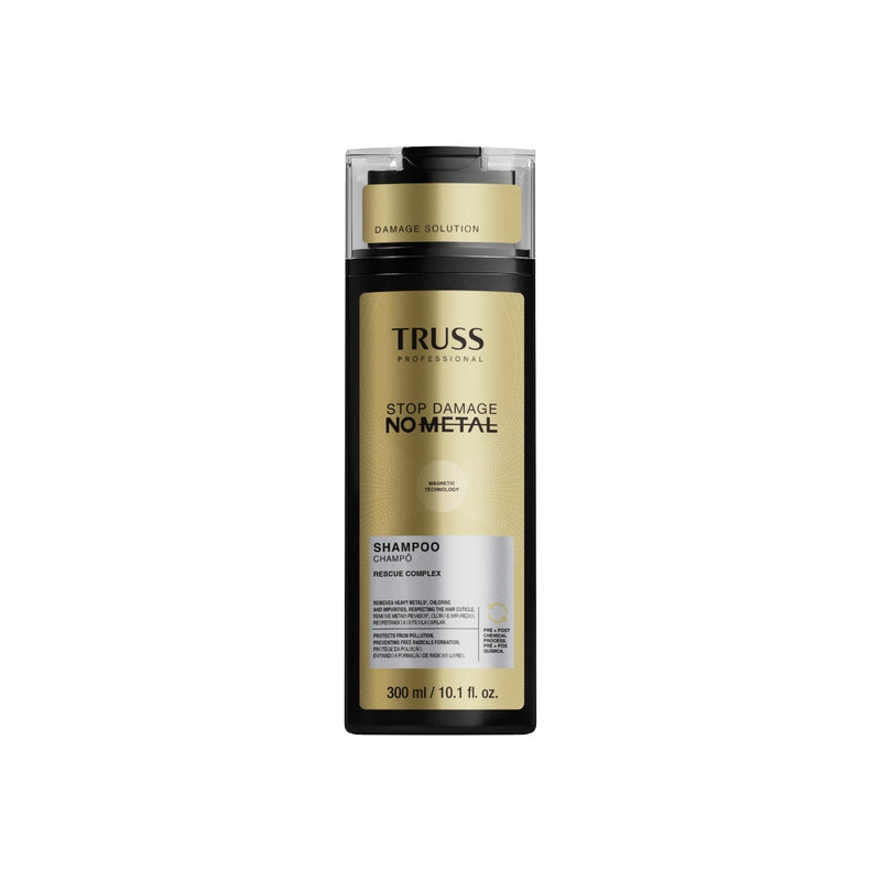 VIP Extensions Truss Stop Damage No Metal Shampoo 33.8 oz Shampoo Black