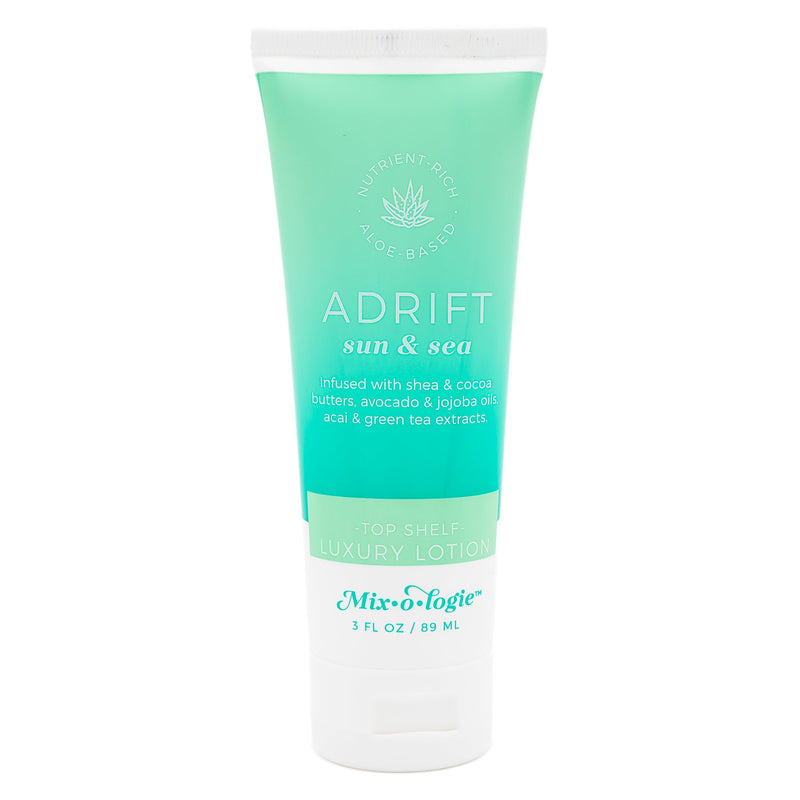 MIXOLOGIE Adrift (sun & sea) | Top Shelf Luxury Lotion (3 Fl. Oz.) Women's Lotion