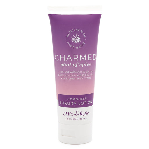 MIXOLOGIE Charmed (shot of spice) | Top Shelf Luxury Lotion (3 Fl. Oz) Women's Lotion