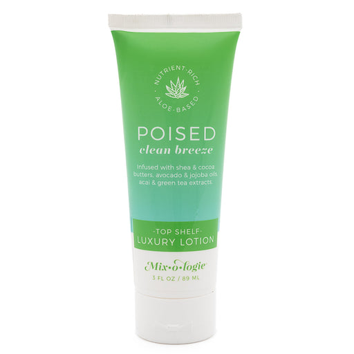 MIXOLOGIE Poised (Clean Breeze) | Top Shelf Luxury Lotion (3 Fl. Oz) Women's Lotion