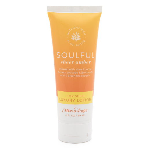 MIXOLOGIE Soulful (sheer amber) | Top Shelf Lotion (3 Fl. Oz) Women's Lotion