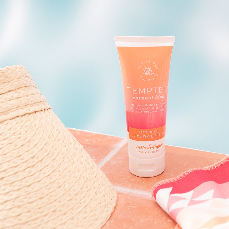 MIXOLOGIE Tempted (coconut kiss) | Top Shelf Lotion (3 Fl. Oz) Women's Lotion
