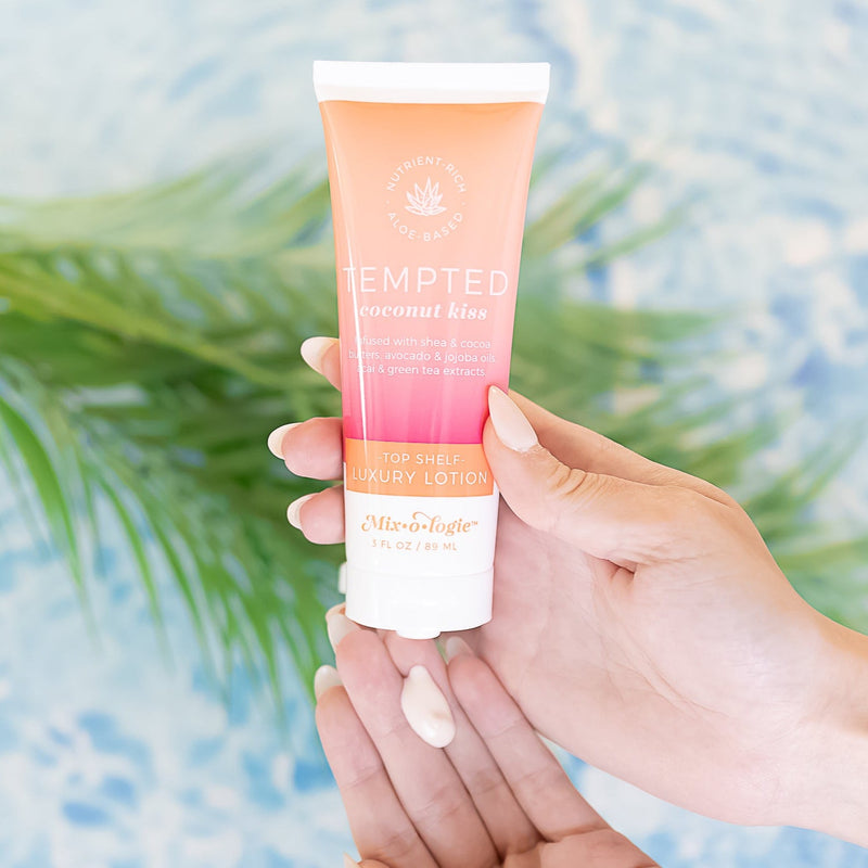 MIXOLOGIE Tempted (coconut kiss) | Top Shelf Lotion (3 Fl. Oz) Women's Lotion