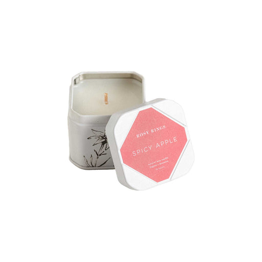 Rosy Rings Spicy Apple Travel Tin Travel Tin Candle