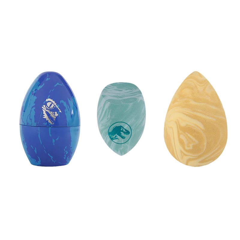 Profusion Cosmetics Jurassic World | 3-pc Dino Egg Blenders Makeup Brushes