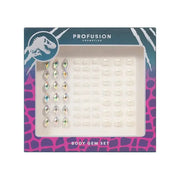 Profusion Cosmetics Jurassic World Visitor | Cosmetic Bag & Gem Set Makeup Brushes