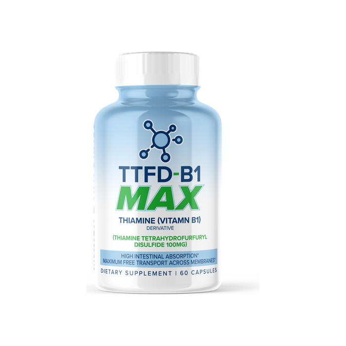 TTFD - B1 Max - Thiamine Vitamin B1 TTFD - 100mg