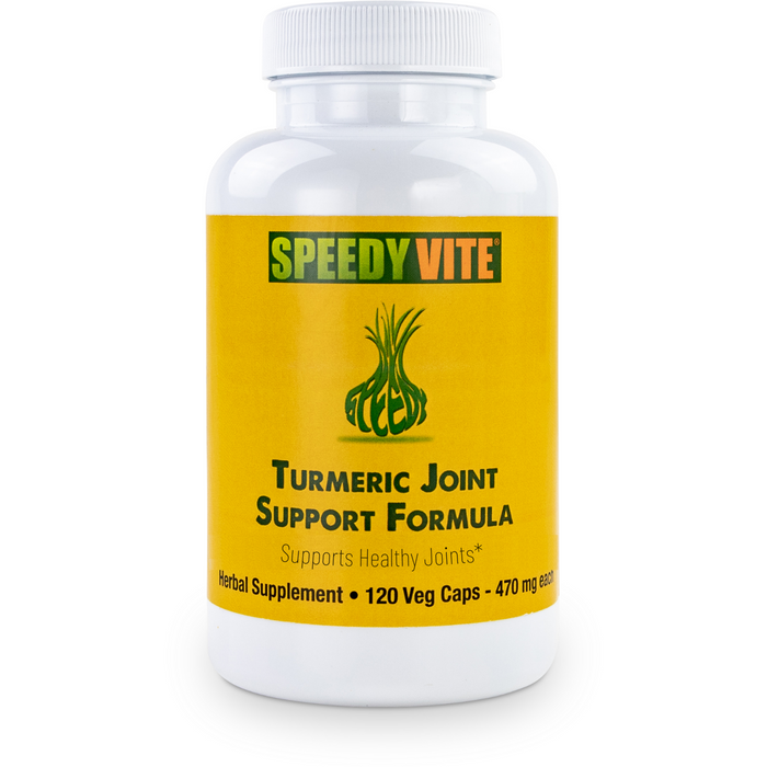 Speedyvite® Turmeric Joint Aid Formula (120 Veg. Caps) Supports Healthy Joints* Organic & Wildcrafted Made In Usa Free Expedited