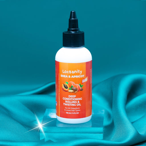 Locsanity Locsanity Shea & Apricot Loose, Natural Strength & Growth Formula Dreadlock Natural Hair Rolling and Conditioning Oil Loose Natural