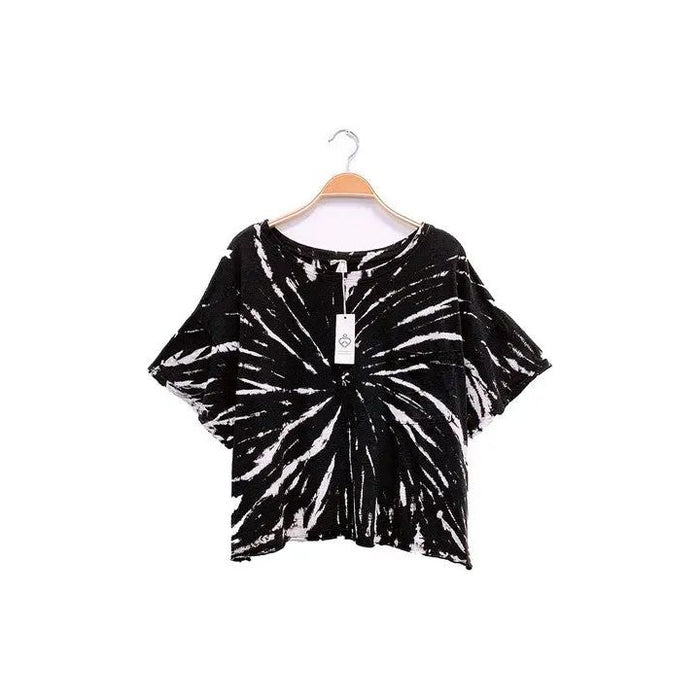 TWIST COTTON TIE DYE T