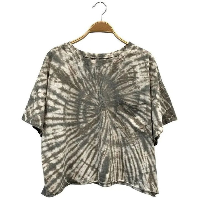 TWIST COTTON TIE DYE T