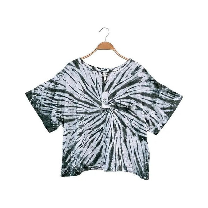 TWIST COTTON TIE DYE T