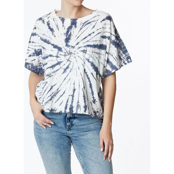 TWIST COTTON TIE DYE T